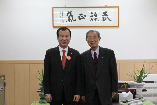 한국민족종교협의회 예방1