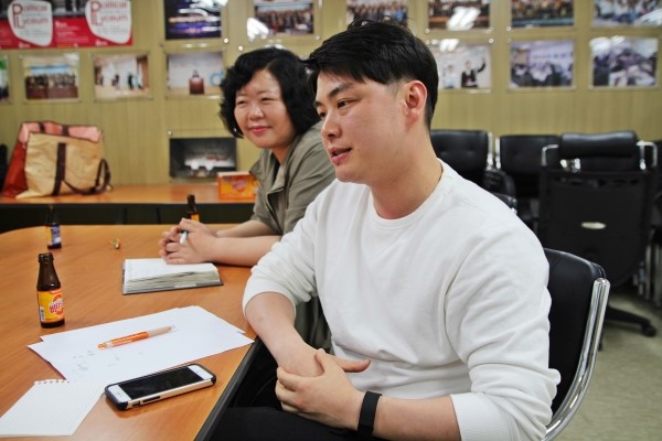 한국청년유권자연맹 김미진 사무총장, 임제성 운영위원장